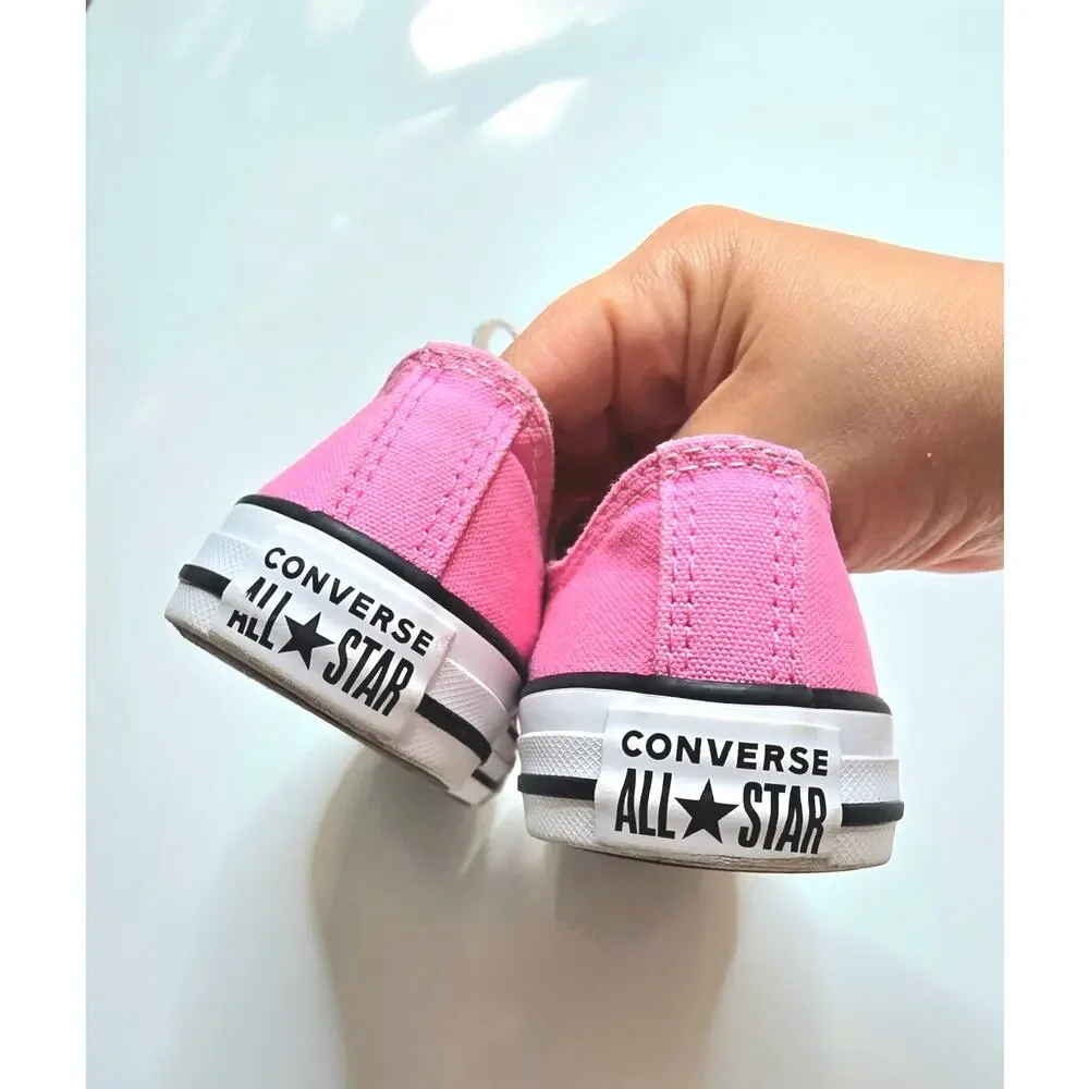 Converse Chuck Taylor All Star Low Top Pink Sneakers Womens Size 3 / Youth 1